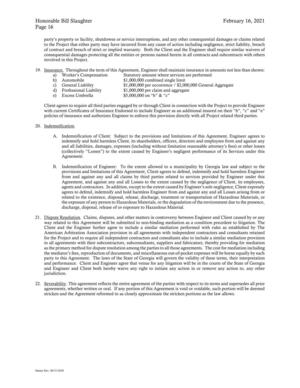 [for the Project and to require all independent contractors and consultants also to include a similar mediation provision]