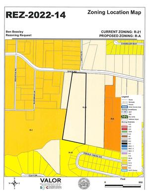 [Zoning Location Map]