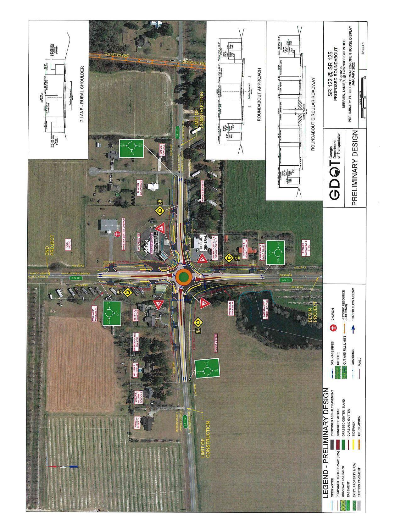 Map: Preliminary Design