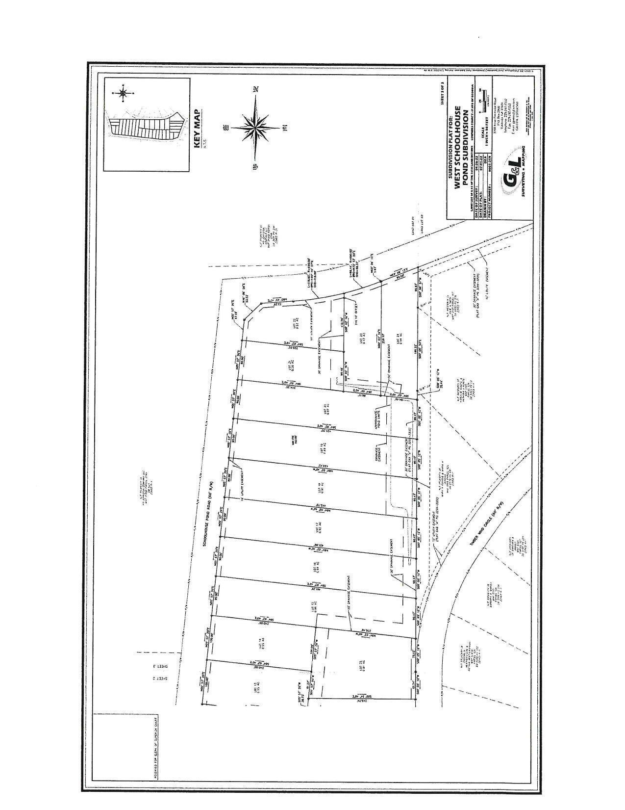 East: West Schoolhouse Pond Subdivision