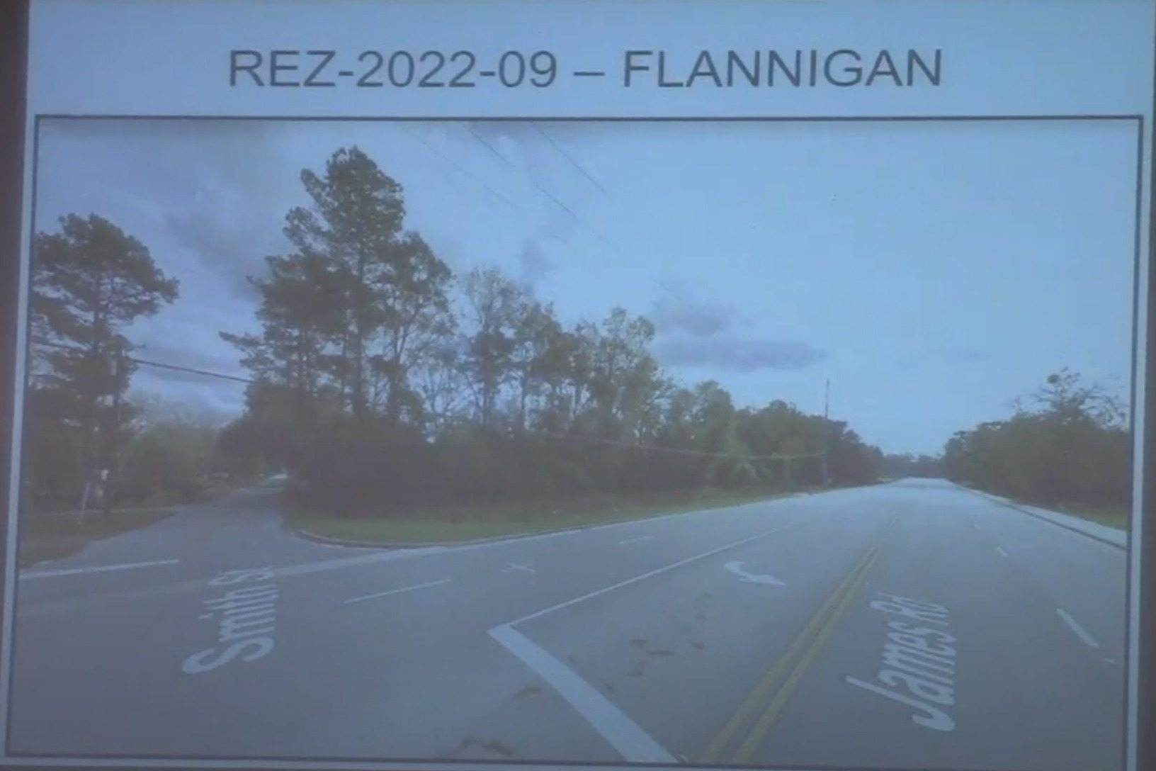 5.b. Flannigan James Road intersection