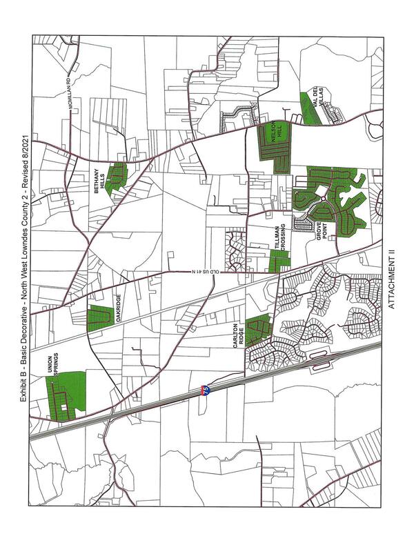 Exhibit B: Basic Decorative North West Lowndes County 2 Revised (Map)