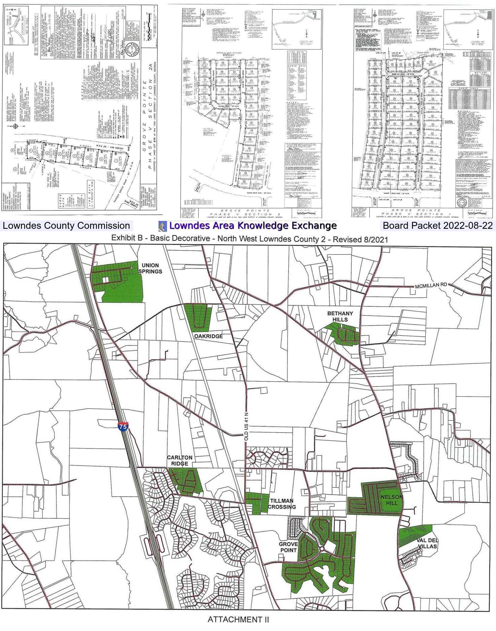 Grove Pointe Phase V and Basic Decorative North West Lowndes County 2 Revised