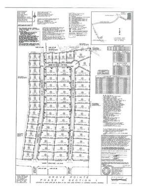 [Plat: Grove Pointe Phase V Section 1]