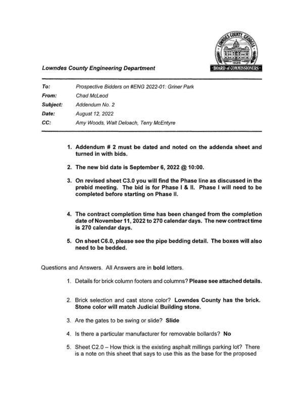 On revised sheet C3.0 you will find the Phase line as discussed in the