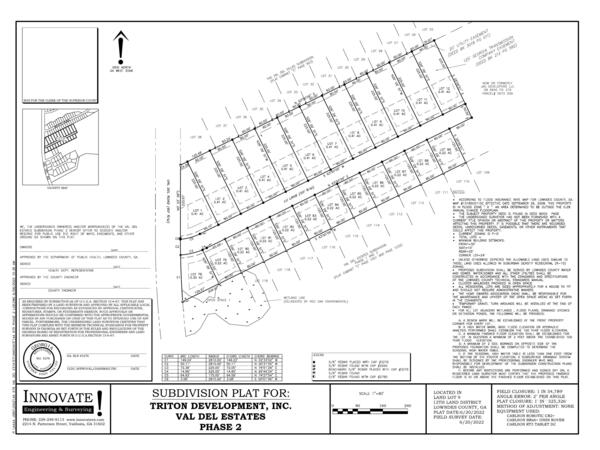 Subdivision Plat