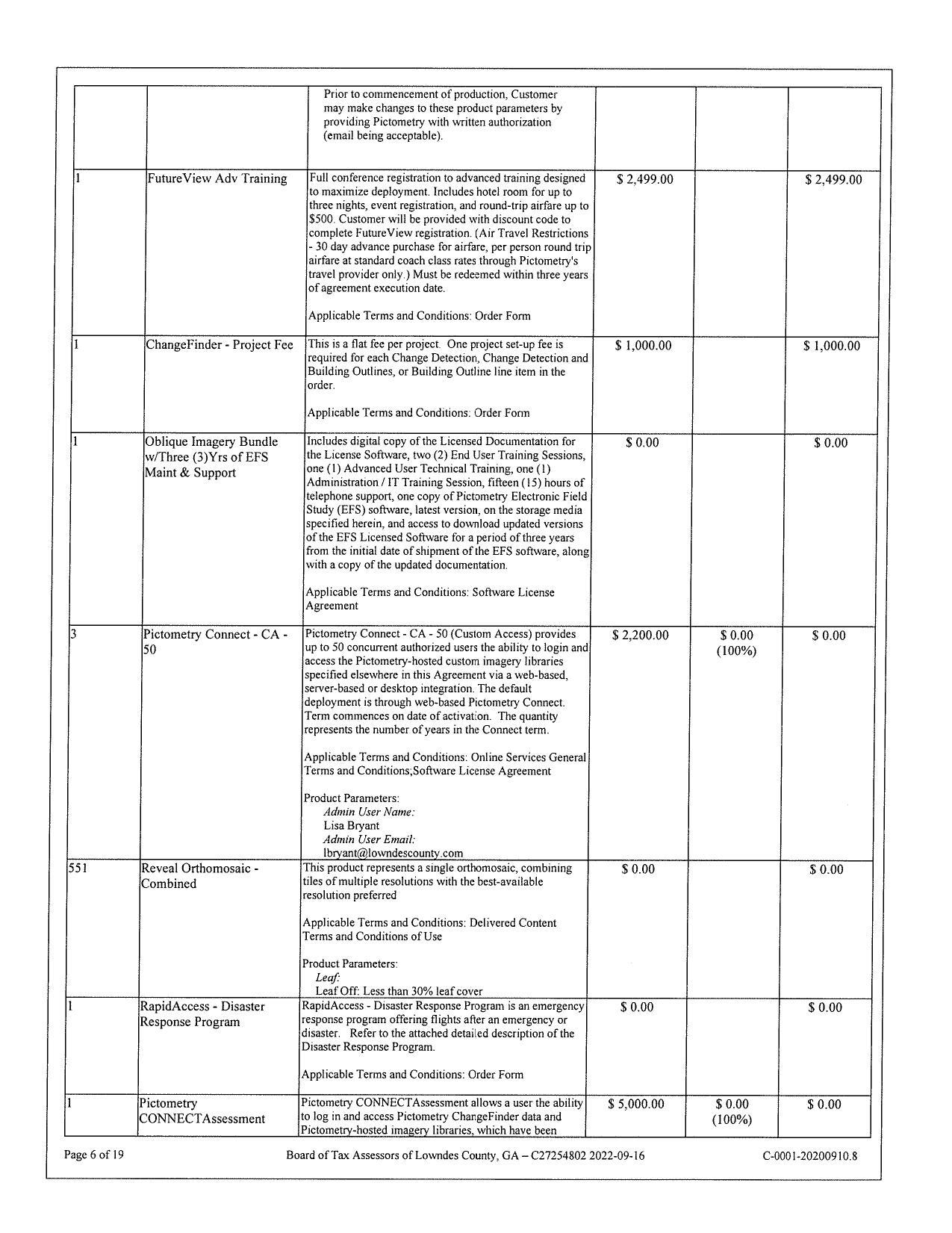 Applicable Terms and Conditions: Order Form