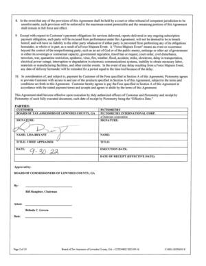 [unenforceable, such provision will be enforced to the maximum extent permissible and the remaining portions of this Agreement]