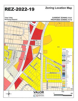 [Zoning Location Map]