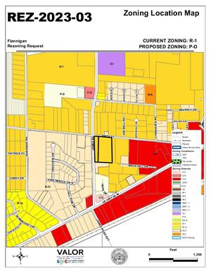 [Zoning Location Map]