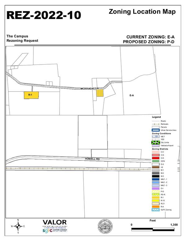 Zoning Location Map