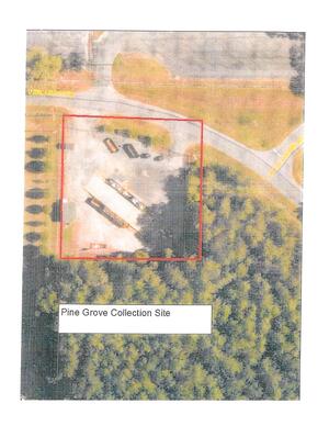 [Map: Pine Grove Collection Site]