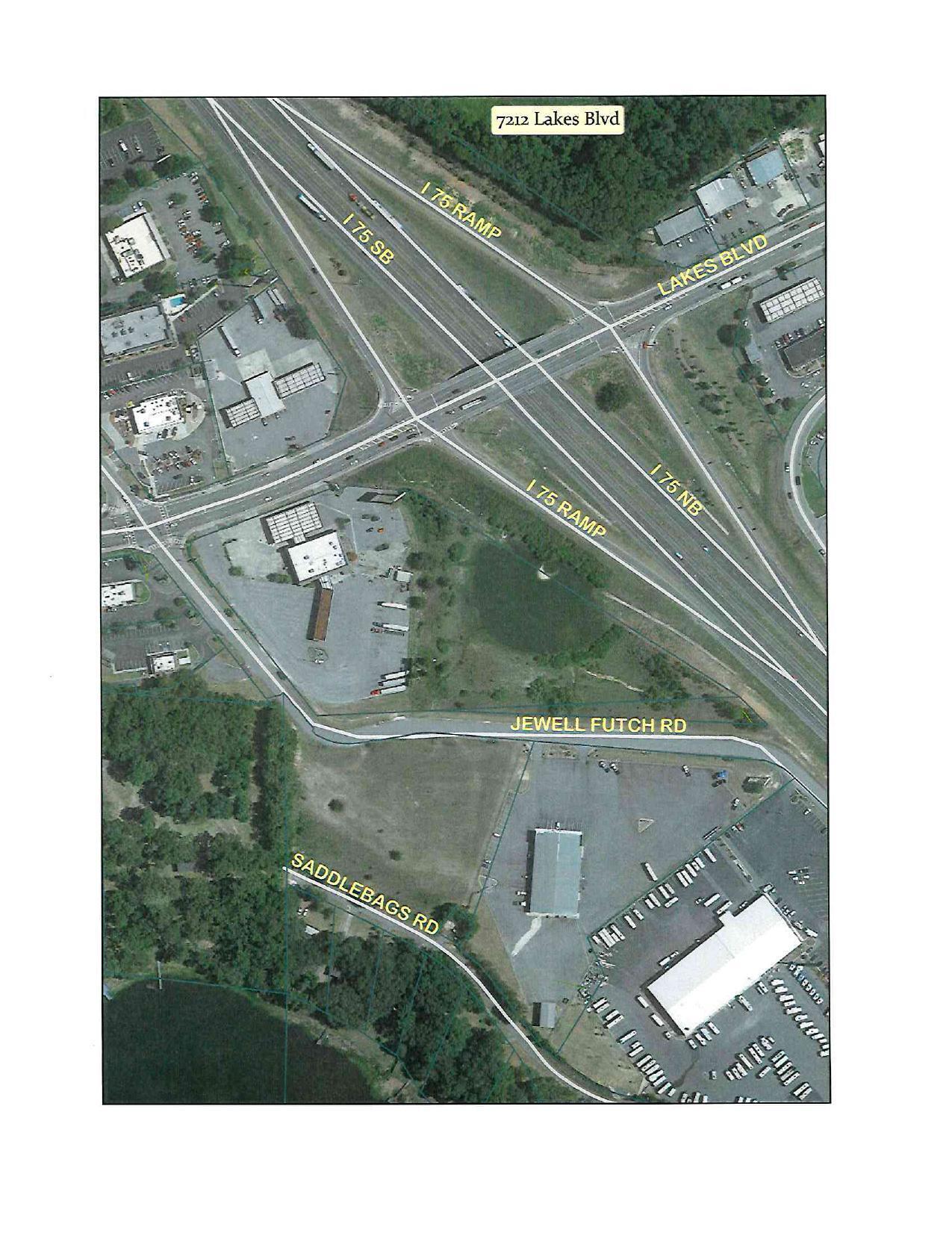Aerial Map: 7212 Lakes Boulevard