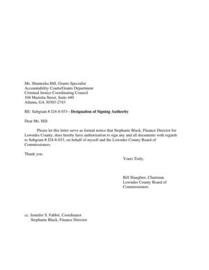 [Draft letter from Lowndes County Chairman Bill Slaughter]