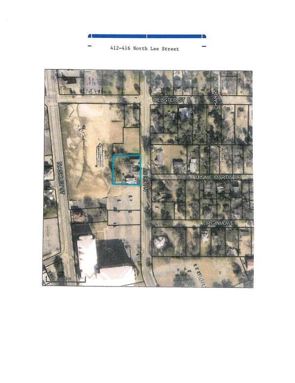Aerial Map: 412-416 North Lee Street