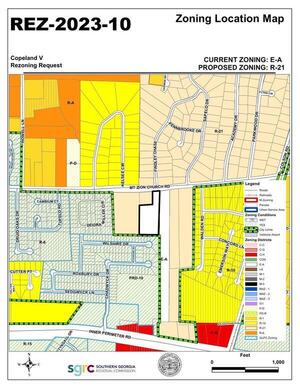 [Zoning Location Map]