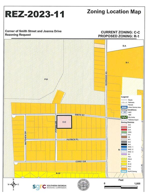 Zoning Location Map