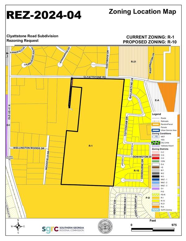 Zoning Location Map