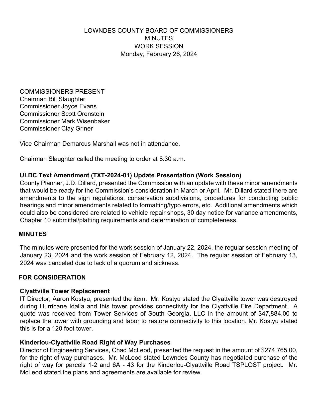 could also be considered are related to vehicle repair shops, 30 day notice for variance amendments,