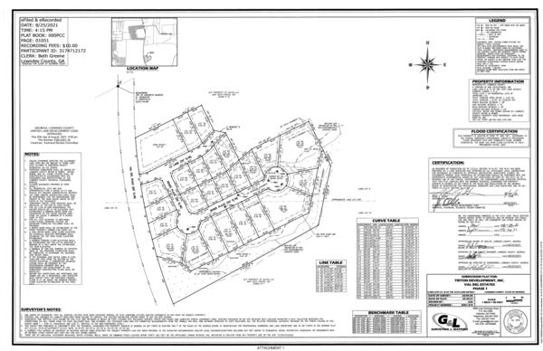 SUBDIVISION PLAT FOR: TRITON DEVELOPMENT, INC. VAL DEL ESTATES PHASE 1