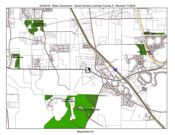 Exhibit B - Basic Decorative - South Central Lowndes County 2 - Revised 11/2024