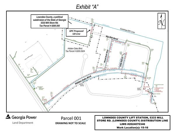 Georgia Power Parcel 001 LOWNDES COUNTY LIFT STATION, 5333 MILL STORE RD. (LOWNDES COUNTY) DISTRIBUTION LINE