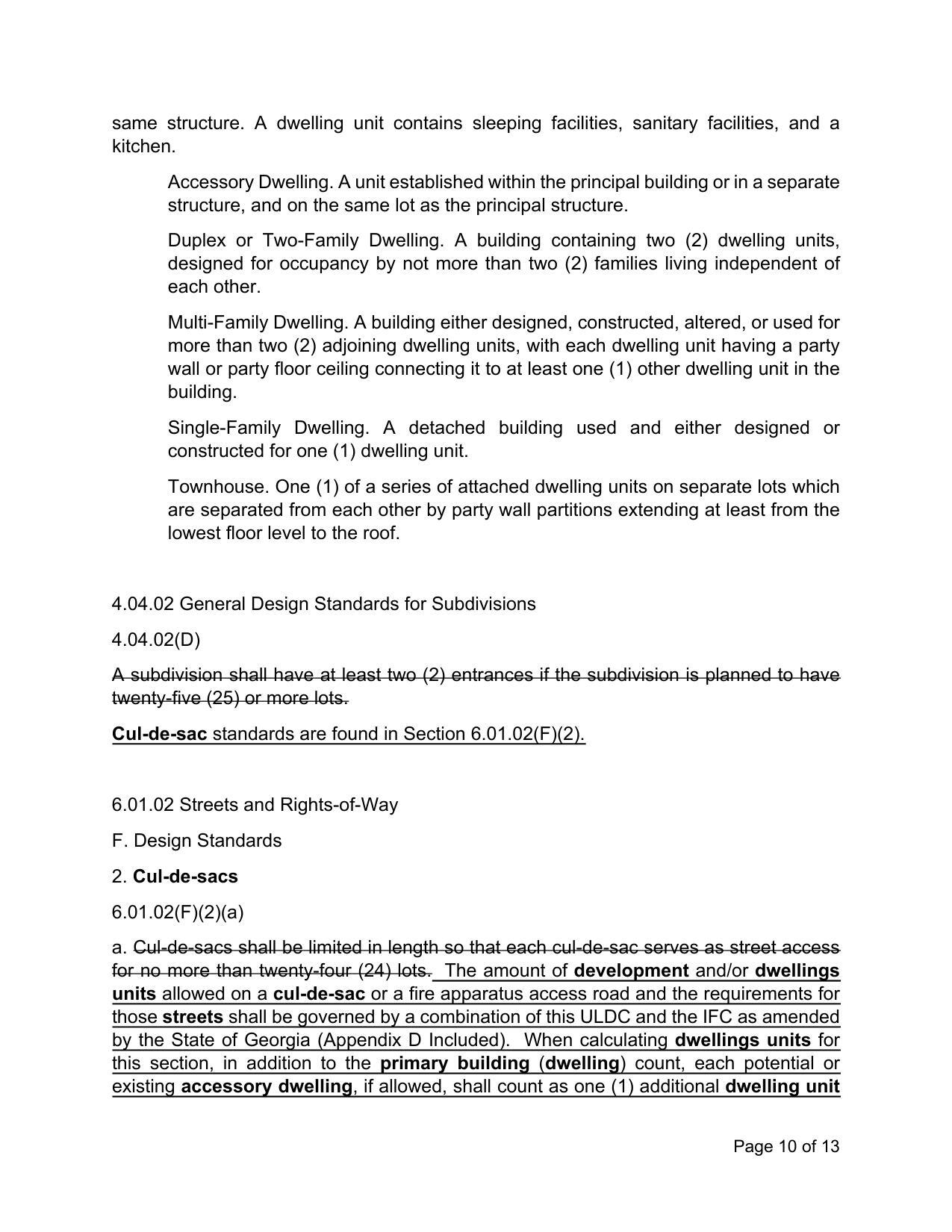 4.04.02 General Design Standards for Subdivisions