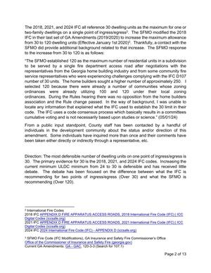 [“The SFMO established 120 as the maximum number of residential units in a subdivision]