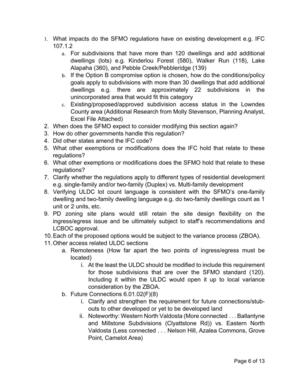 [1. What impacts do the SFMO regulations have on existing development e.g. IFC 107.1.2]