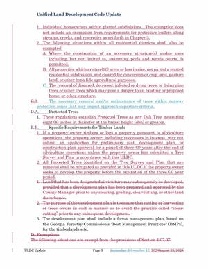 [1. Individual homeowners within platted subdivisions. The exemption does not include an exemption from requirements for protective buffers along streams, creeks, and reservoirs as set forth in Chapter 3.]
