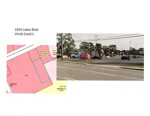 [Map and Picture: 1024 Lakes Blvd. Uncle Carlo’s]