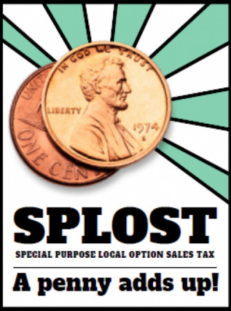 SPLOST 2023 Project Sign