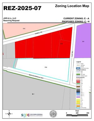 [Zoning Location Map]