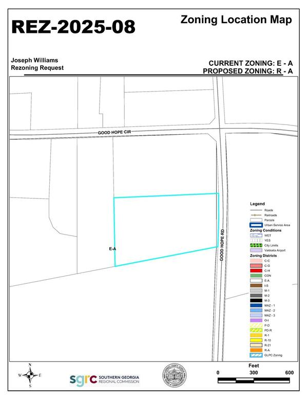 Zoning Location Map