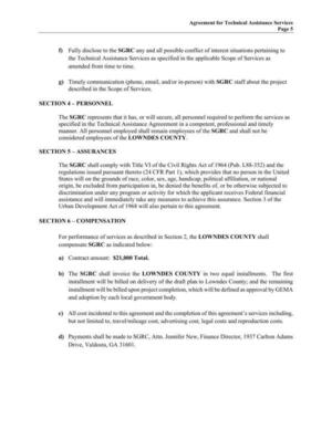 [assistance and will immediately take any measures to achieve this assurance. Section 3 of the]