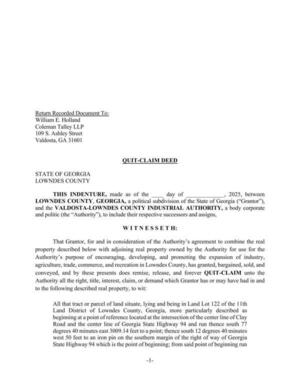 [Quit-Claim Deed]