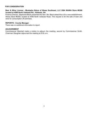 [ADJOURNMENT]