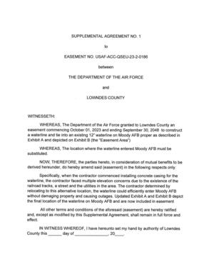 [EASEMENT NO. USAF-ACC-QSEU-23-2-0186]