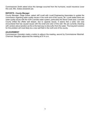 [ADJOURNMENT]