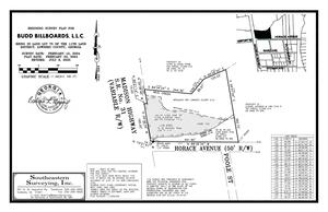 [REZONING SURVEY PLAT FOR BUDD BILLBOARDS, L.L.C.]
