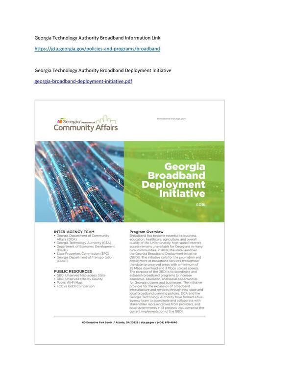 [Georgia Technology Authority Broadband Information Link]