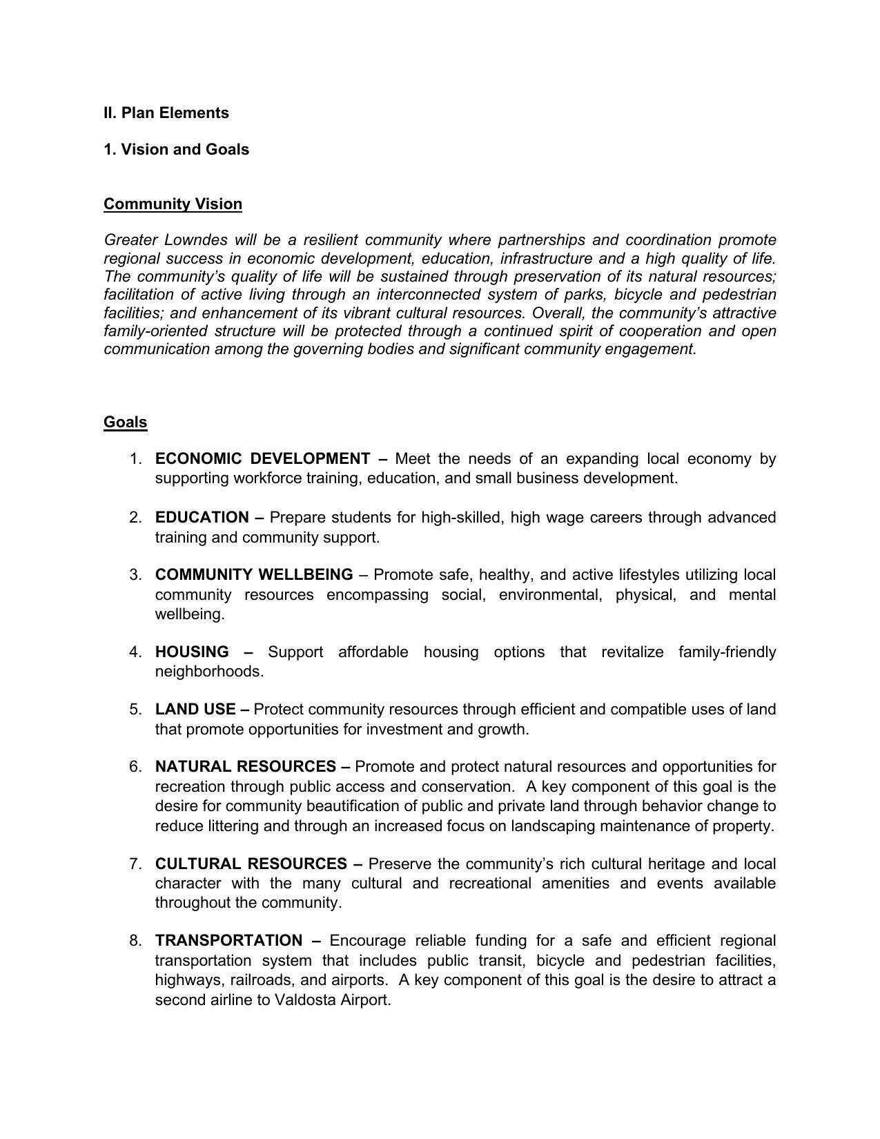Current Vision and Goals from 2021 0001
