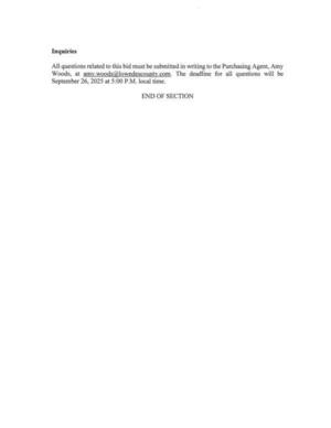 [Inquiries]