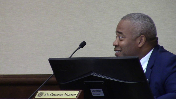 [Commissioner Demarcus Marshall]