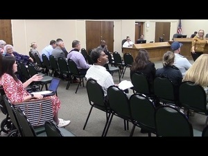 [Land development process transparency --Christie Moore, Pres. Chamber]