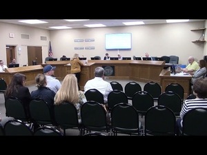 [Pushing water - sewer north for development --Bill Slaughter, LC Chairman]