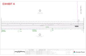 [Map: Engineering for power line easement, Twin Lakes Road (4 of 14)]