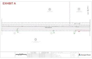 [Map: Engineering for power line easement, Twin Lakes Road (6 of 14)]