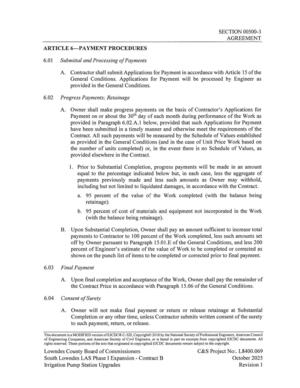 [the number of units completed) or, in the event there is no Schedule of Values, as]