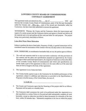 [CONTRACT AGREEMENT]